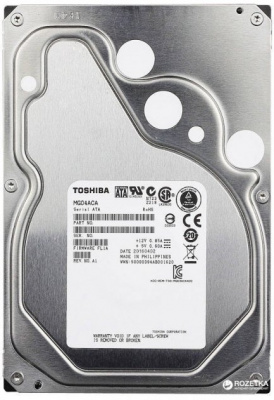   Toshiba 4TB 7200rpm 128MB MG04ACA400N 3.5 SATA III