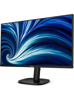 ������� Philips 27B2U3601 27'', 2560x1440, IPS, 120Hz, 50M:1, 350cd, 4ms, 1*HDMI 2.0, DisplayPort 1.4, 4*USB, Type-c 90W,  Speakers , Height adj 150, pivot, VESA, 3Y, Black