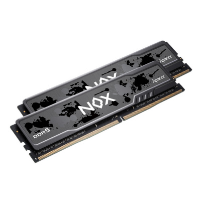 ������ Apacer DDR5 32GB Kit (2x16Gb) 5600 MT/s CL40 AH5U32G56C522MBAA-2 NOX w/HS RP