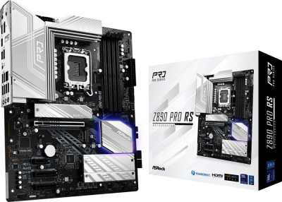 ����������� ����� ASRock Z890 Pro RS, Z890, LGA1851, ATX, Ret 
