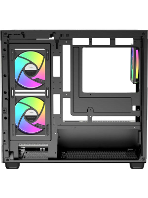 ������ Ocypus Gamma C52 BK ARGB, MATX, USB3.0*1+USB2.0*2, SIDE 2x120mm ARGB, REAR 1x120mm ARGB
