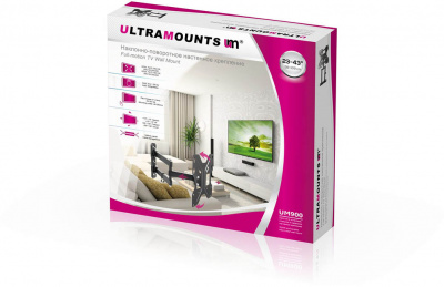 ��������� Ultramounts UM 900 23-43" max 30�� VESA 200x200 ���������-��������� � ���������