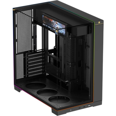 ������ Thermalright TR-A70 Vision / Black / TG / ARGB Strip / 9.16'' LCD screen / USB TYPE-C / W/O fans / ATX  / TRA70V