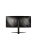 ������� IRBIS NOBLEVIEW 38'' LED Monitor Curved 3840x1600, 21:9, IPS, 300 cd/m2, 2000:1, 3ms, HDMI, DP USB-C(65W) USB-Ax2 USB-B 75Hz Tilt Height Swivel Speak VESA Black 3y  (China)