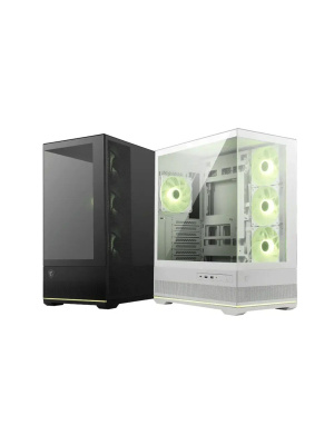 ������ MSI MAG MAG PANO M110R PZ ������ ��� �� mATX 6x120mm 2x140mm 2xUSB3.0 audio AirDuct bott PSU