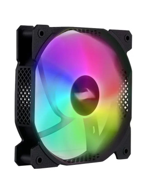 ���������� 1STPLAYER F1-PLUS Black / 140mm FRGB 3pin 12V 900rpm 46.69cfm 21dBA / F1-PLUS-BK-3P / BULK