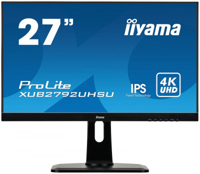  Iiyama 27" ProLite XUB2792UHSU-B1 3840x2160 IPS LED 75 4ms DVI HDMI DisplayPort