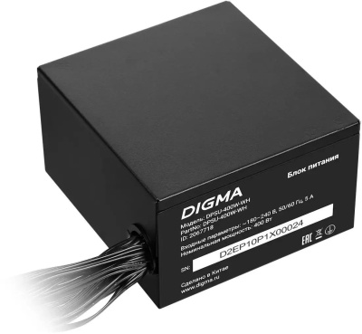 ���� ������� Digma DPSU-400W-WH, 400��, 120��, ������, retail