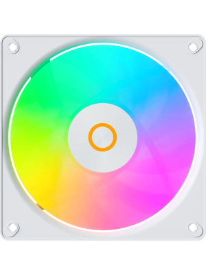 ����� ��� ������� Ocypus Gamma F12 Elite WH ARGB REVERSE BLADE (120x120x25mm, 4-pin PWM, ARGB, 56CFM, 26dBA, 1800RPM, White)