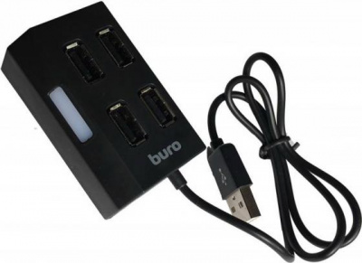 ������������ USB 2.0 BURO BU-HUB4-U2.0 4 x USB 2.0 ������ 