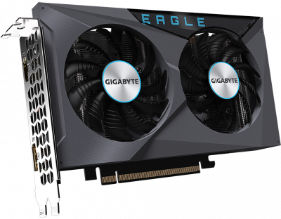 ���������� AMD Radeon RX 6500 XT Gigabyte 4Gb PCI-E 4.0, ���� - 2610 ���, Boost - 2815 ���, ������ - 4 �� GDDR6 18000 ���, 64 ���, HDMI, DisplayPort, Retail GV-R65XTEAGLE-4GD