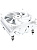 ����� Thermalright AXP90-X47 White LGA115X/1200/1700/AM4/AM5 (92mm PWM Fan, ������ ���������, 4 ����. ������ 6��) / TRAXP90X47W