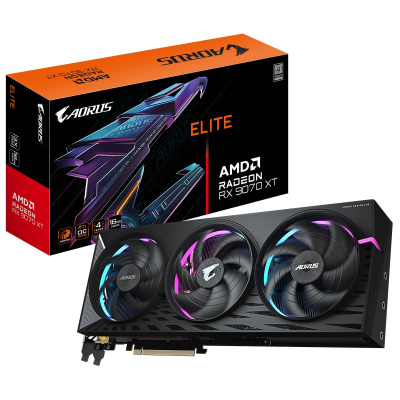 ���������� Gigabyte AMD Radeon RX 9070 XT AORUS E 16GB GDDR6 Ret GV-R9070XTAORUS E-16GD
