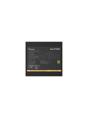���� ������� Ocypus Iota P750S, 750W, APFC, 80+ Gold, ATX 3.1, Fully Modular, 120mm Fan, Taiwan capacitors (P750S-GF)