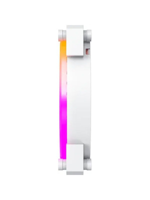 ���������� Montech RX140 PWM Reverse White / 140mm, 4pin PWM, 3pin ARGB, 600-1600RPM, 90.5CFM, 27.9dBA, Rifle bearing / RX140W