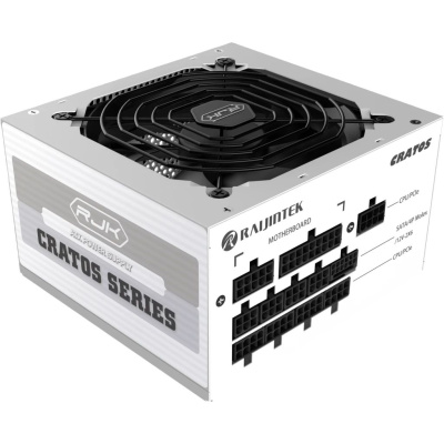���� ������� 1000W Raijintek CRATOS, 80+ Gold, white (0R30B00006)