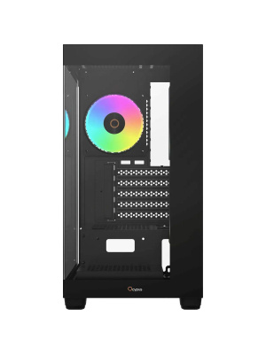 ������ Ocypus Gamma C52 BK ARGB, MATX, USB3.0*1+USB2.0*2, SIDE 2x120mm ARGB, REAR 1x120mm ARGB