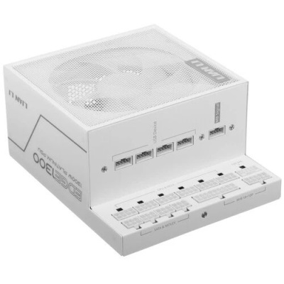 ���� ������� Lian Li EG1300 / White / ATX 3.1, 1300W, 80 PLUS Platinum, PCIe 5.1, APFC, USB HUB, 120mm FDB Fan, Fully Modular / G9P.EG1300.WE00.RU