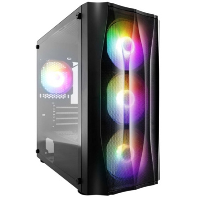 ������ 1STPLAYER FIREBASE X3-M Black mATX X3-M-BK-4F1