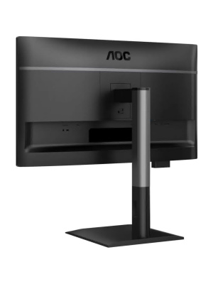������� AOC 24P4U 23.8" 1920x1080 WLED 16:9 IPS 300cd, 1500:1, 20M:1, 4ms, 178�/178�, VGA, HDMI, DP, USB hub: USB3.2x3, USB-B3.2, USB-C(15W), 120Hz, Speakers, Tilt, Height, Swivel, Pivot, Internal, VESA, Black, 3y