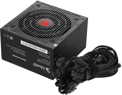 ���� ������� Bloody ATX 600W BD-PS600W 80 PLUS WHITE (20+4pin) APFC 120mm fan 6xSATA RTL