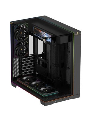 ������ Thermalright TR-A70 Vision FanUB / Black / TG / TL-UB36R+TL-UB24 PWM Fans / 9.16'' LCD screen / USB TYPE-C / ATX  / TRA70VFUBB