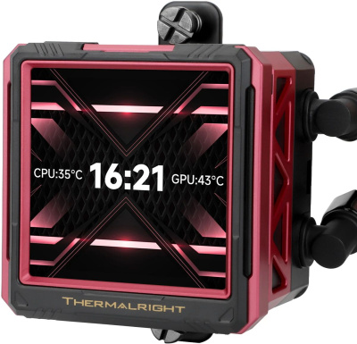 ������� �������� ���������� Thermalright Frozen Warframe ULTRA 360 ARGB Soc-AM5/AM4/1151/1200/2066/2011/1700 ������ 4-pin 29.6dB Al LCD Ret (F-WFRAME-ULT-360-BL-ARGB)