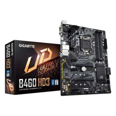   GIGABYTE B460 HD3 (LGA1200, ATX)