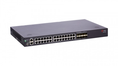 ����������� ����������� ���������� ������ L3 QTECH QSW-6200-32T, 24 ����� 10/100/1000BASE-T, 4 ����� ����� 1000BASE-T\SFP, 4 ����� 10GbE SFP+, 4K VLAN, 64K MAC �������, 1 ���� USB 2.0, ���������� ����