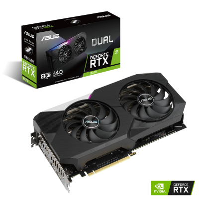  RTX3070 8192Mb ASUS DUAL-RTX3070-8G-V2