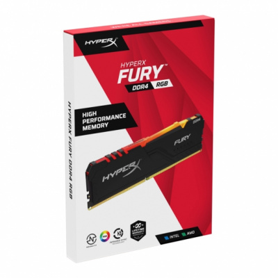   32Gb Kingston HyperX FURY RGB (Kit of 2), CL16 (HX430C16FB4AK2/32) (retail)