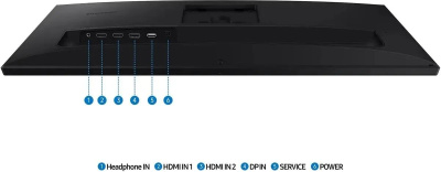 ������� Samsung 27" S27F610EAIXCI Ultra HD 2K IPS LED ������