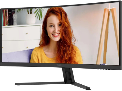������� AOC 34" CU34B3E 1500R, VA UWQHD, 1/4ms, 120Hz, ������