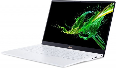  Acer Swift 5 SF514-54GT-73RB Core i7 1065G7/16Gb/SSD512Gb/nVidia GeForce MX350 2Gb/14"/IPS/Touch/FHD (1920x1080)/Windows 10 Single Language/white/WiFi/BT/Cam