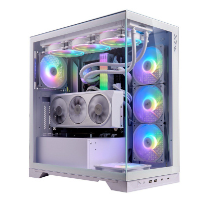 ������ XPG INVADER X WHITE (INVADERXMTWOF-WHCWW) Mid-Tower, Micro-ATX, Mini-ITX, Standard-ATX, USB 3.2 Gen2 Type-A, USB 3.2 Gen2 Type-C