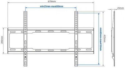 ��������� Arm Media STEEL-1 32-90" max 40�� VESA 600x400 �������������