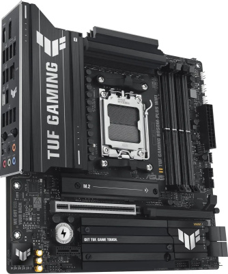 ����������� ����� ASUS TUF GAMING B850M-PLUS WIFI, SocketAM5, AMD B850, mATX, Ret 90MB1IY0-M0EAY0