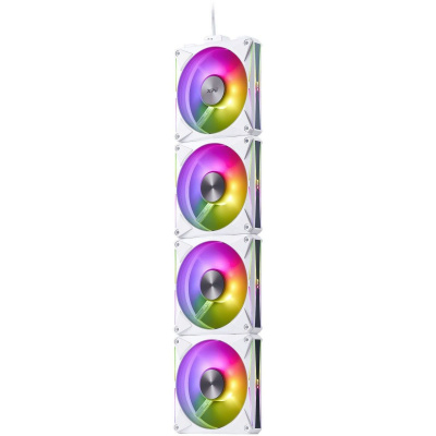 ���������� ��� ������� XPG HURRICANE MAG 120 PWM ARGB White (4 ��.)