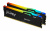   DDR 5 DIMM 64Gb PC44800, 5600Mhz, Kingston FURY Beast Black RGB CL40 (Kit of 2) (KF556C40BBAK2-64) (retail)