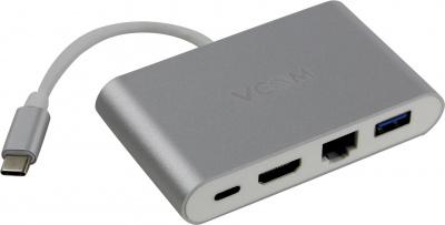 - USB3.1 Type-CM-->HDMI+USB3.0+RJ45+PD charging VCOM <CU455>