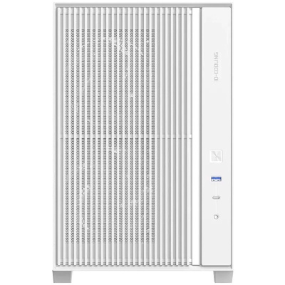������ Case ID-Cooling FLOW 500 AIR White mATX/win TG/2 fans/Gen2 Type C/CPU 180mm/GPU 403mm/ no PSU