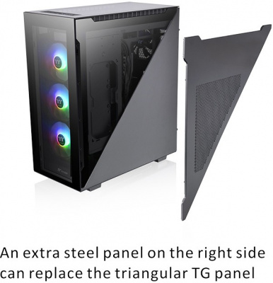 ������ Thermaltake Divider 500 TG ARGB Black (CA-1T4-00M1WN-01)