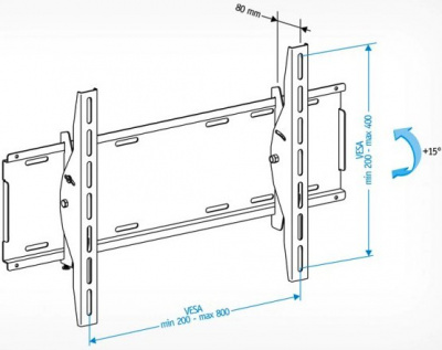 ��������� Holder PTS-4006 Black 32" - 60"