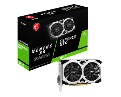  MSI GTX 1650 D6 VENTUS XS OCV3 4GB GDDR6