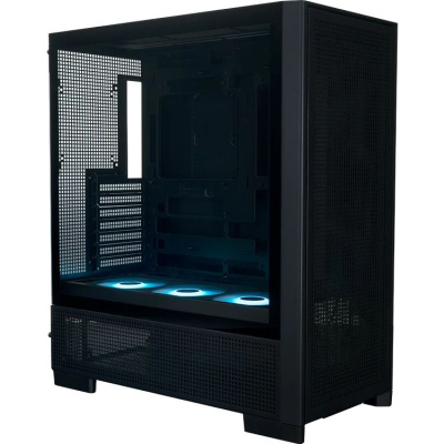 ������ XASTRA  A700 3ARGB-C10-UC Black ATX/Mesh/ 1x360mm ARGB PWM /Argb+PWM HUB 10port/ Type-C / A700-1FA36A-C10-UC