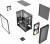 Корпус HSPD M334-TGBK-ARGB Black Корпус HSPD M334-TGBK-ARGB Black