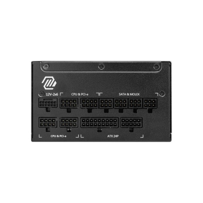 ���� ������� MSI MAG A1250GL PCIE5 , 1250W, 80+ Gold, ��������� ���������, ATX 3.0, PCIE5