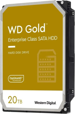 ������� ���� Western Digital 3.5" 20TB WD202KRYZ Gold SATA3, Cache 291MB, 7200 rpm
