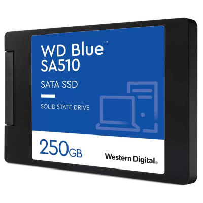 SSD ������� ���� 250 GB Western Digital (WDC) BLUE SA510 WDS250G3B0A SATA 2.5"