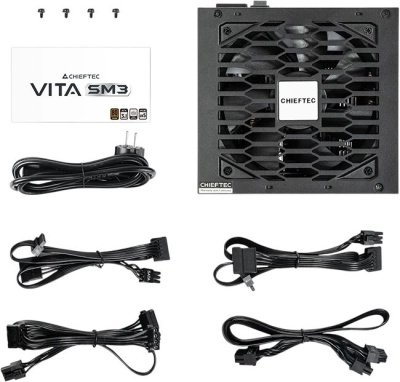 ���� ������� Chieftec ATX 650W Vita SM3 BPX-650-C 80+ bronze, ������, retail